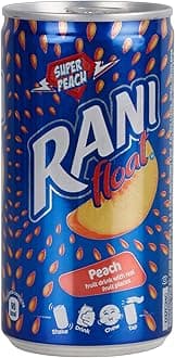 Rani Peach Float Jar, 6 X 180 G, Vegetarian