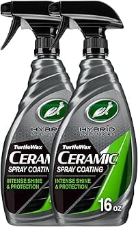 Hybrid Solutions Ceramic Spray Coating, High Shine Car Wax, Offers Durable Paint Protection, Extreme Water Beading Action, Safe for Glass, Wheels, Trim and More, 16 oz (Pack of 2)
