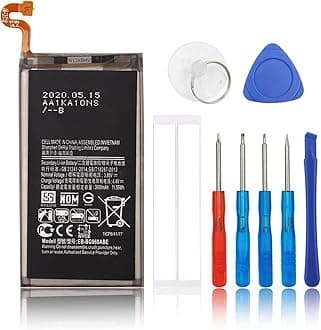 Replacement Battery Compatible with Samsung Galaxy S9 SM-G960F SM-G960 G960F G960 G960U EB-BG960ABE with Toolkit