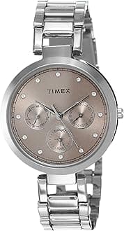 Timex Analog Pink Dial Women's Watch-TW000X212