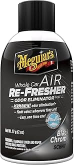 Air Re-Fresher, Black Chrome scent, 2 oz (Pack of 1)