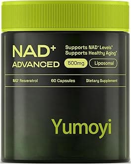 NAD-Supplement MNM Alternative - Liposomal Nicotinamide Riboside, Resveratrol, Quercetin by Reus Research - High Purity NAD-Supplement for Anti-Aging, Energy, Focus - 80