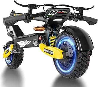 Electric Scooter Adults, 1200W/2400W, Up to 31MPH/40MPH, 25/45Miles Fast E-Scooter with 11" Off Road Tires, Heavy Duty Electric Scooters, Full Suspension, Commuting