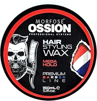 Morfose OssionPremium Barber Line Hair Styling Wax Mega Hold 150ml