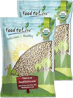 Organic Pine Nuts, 18 Pounds – Non-GMO, Whole Raw Pignolias, Unsalted, No Shell, Vegan, Kosher, Bulk Snack. Rich in Vitamin E, Protein. Great for Pesto, Salads, Homemade Desserts, and as a Topping.