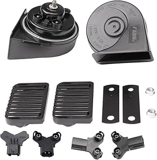 AOLIHAN Car Horn Compatible with Hyundai, 12V Waterproof Snail Horn Loud 125db
