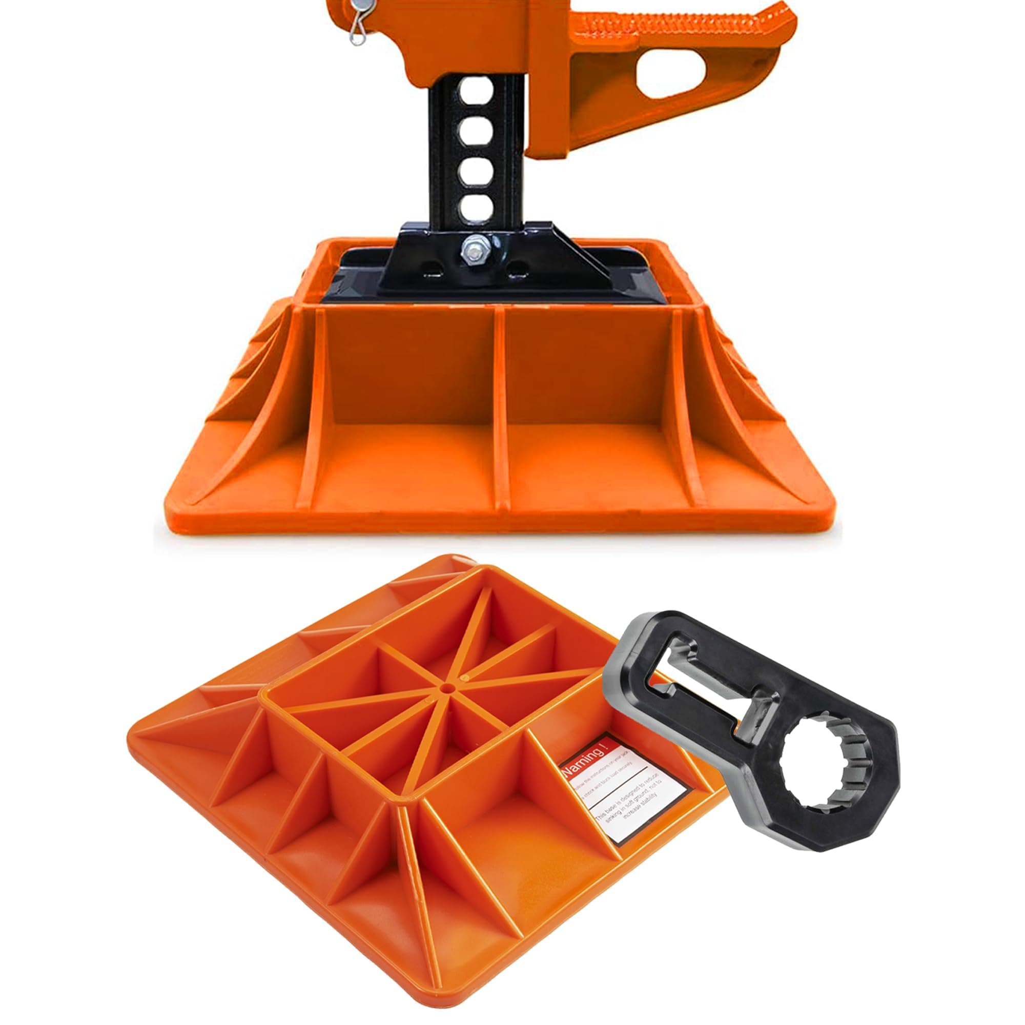 Offroading Gear 4x4 Jack Base & Handle Bar Protector (Hi Lift Jack Accessories) | Farm Jack| Big Red