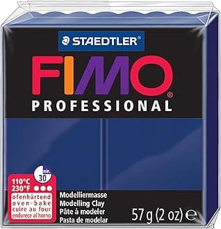 Fimo Professional Oven Hardening Modelling Clay, 57G, Navy Blue