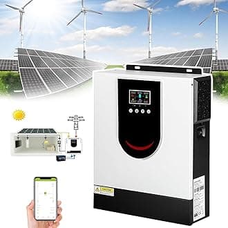 1000-10200w Hybrid Solar Inverter , Dc 12 V/24 V/48v-Ac230v Off-Grid Pure Sine Wave Inverter , Built-In 40/80/120/160a Mppt Solar Controller , Photovoltaic Inverter Controller All-In-One,DC48V-8200W