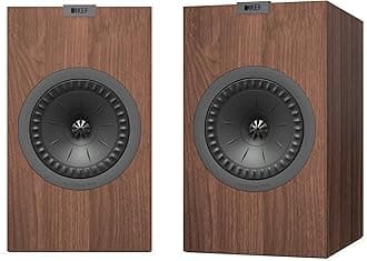 KEF Q350 Bookshelf Speakers, Passive, Walnut (Pair)