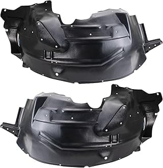 TRQ Inner Fender Liner Set Compatible with 2000-2003 Ford Excursion 1999-2004 F-250 Super Duty F-350 Super Duty FO1246108 FO1247108