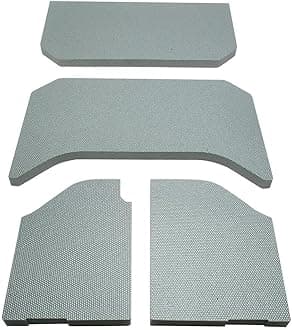 Design Engineering 050133 Boom Mat Sound Deadening Headliner for 4-Door Jeep Wrangler (2007-2010) - Grey