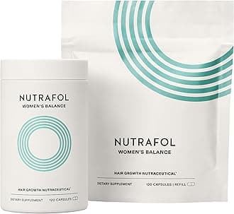 Women's Balance Hair Growth Supplements, Dermatologist Recommended, Ages 45 and Up, Clinically Proven for Visibly Thicker Hair and Scalp Coverage - 2 Month Supply, Pack of 2