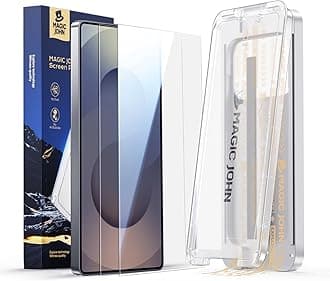 - 2 Pack for Samsung Galaxy S25 Ultra Screen Protector, with Shatterproof Tempered Film, Auto Dust-Elimination, Bubble Free & HD Clear, Easy Installation for Samsung Galaxy S25 Ultra