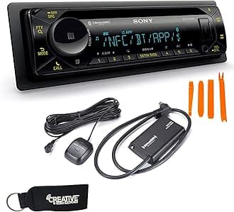 MEX-N5300BT Bluetooth CD Receiver & SiriusXM SXV300V1 Satellite Radio Tuner