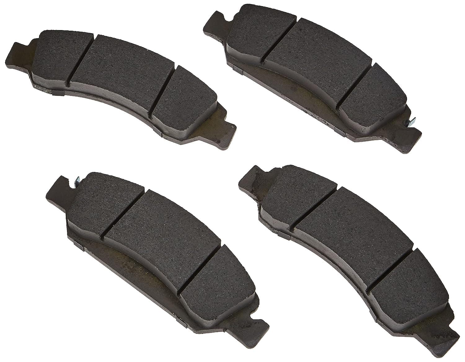 Silver 14D1367Ch Ceramic Front Disc Brake Pad Set With Hardware