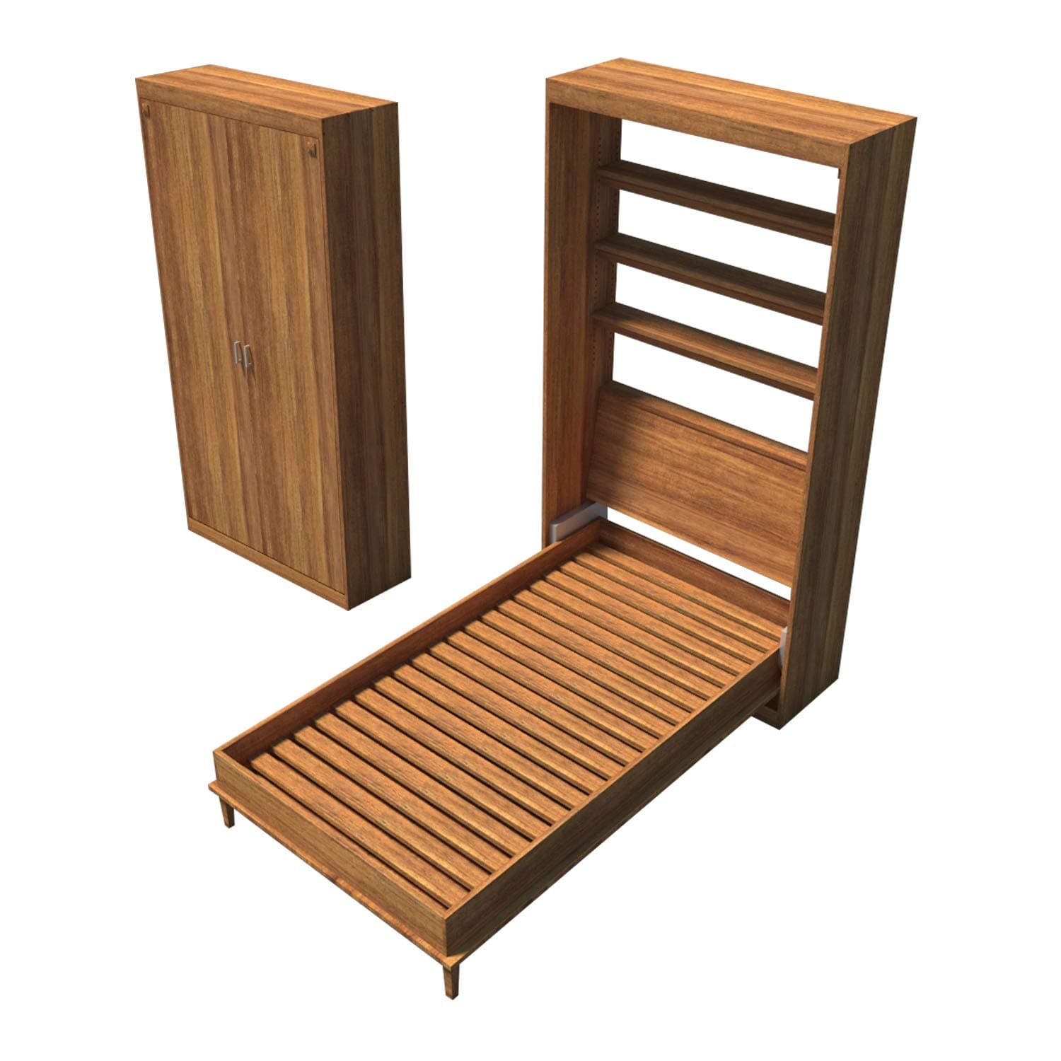 The Best DIY Plans Store IE Murphy Bed Single Size Hideaway Vertical Wall Bed Building Project