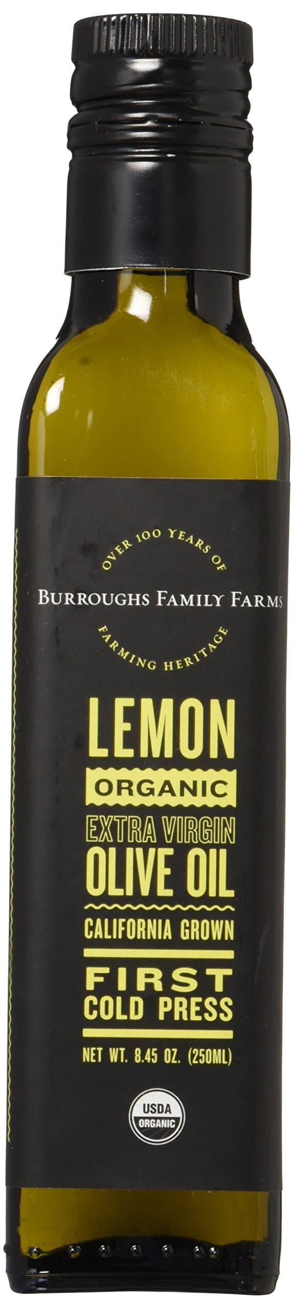 Extra Virgin Cold Pressed Organic Olive Oil- Lemon