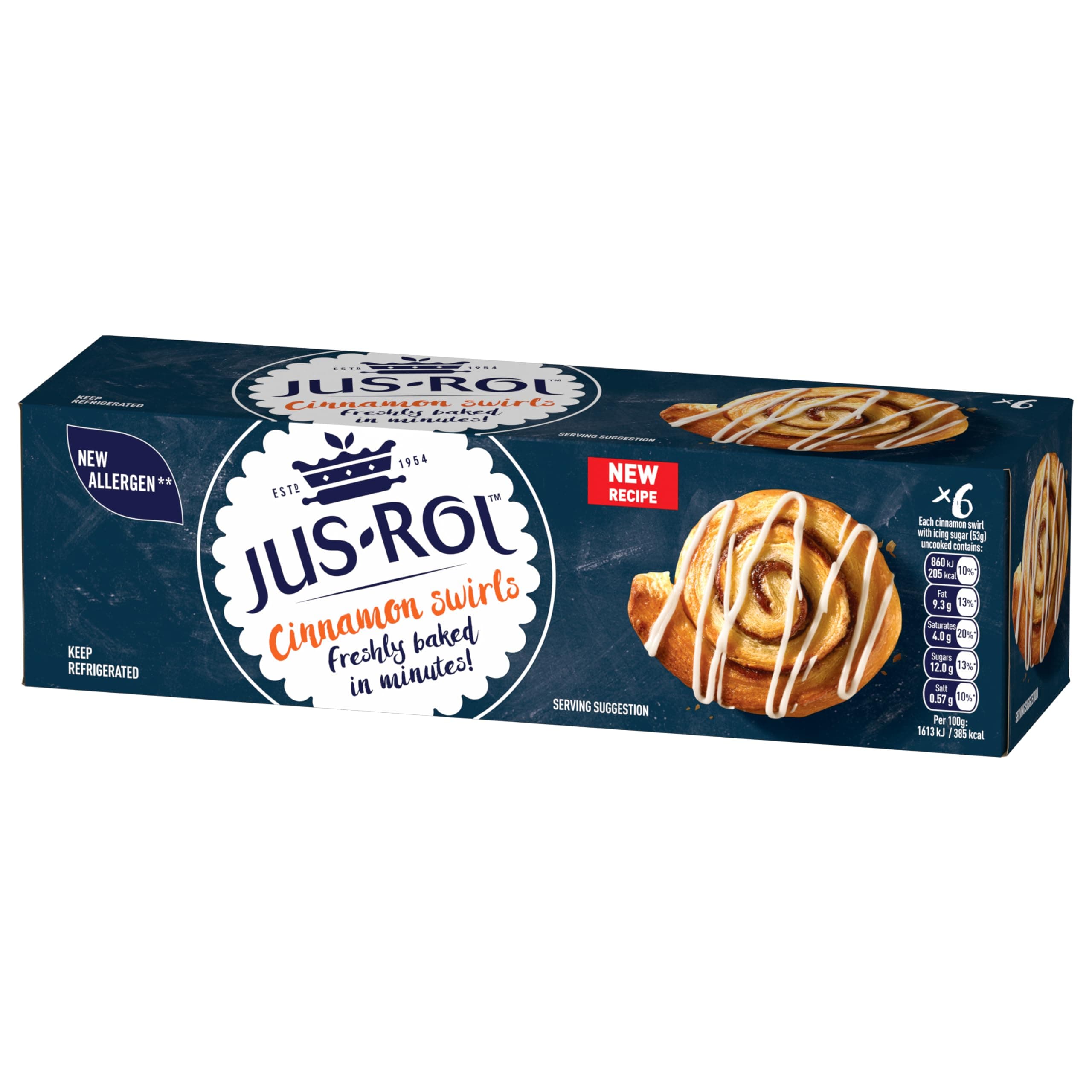 Jus Roll Cinnamon Swirl Kit 320g