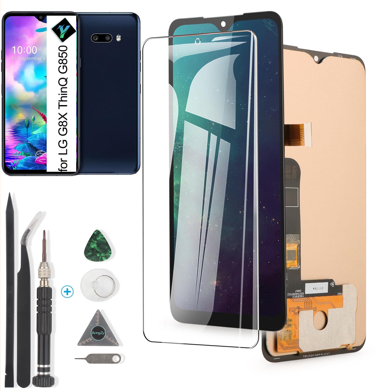 INCELL Display for LG G8X ThinQ G850 Screen Replacement Digitizer Assembly for LG V50S ThinQ 5G LM-V510N LCD Display Replacement with Kit