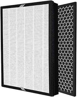 Replacement HEPA Filter F-ZXCP50X Carbon Filter F-ZXCD50X ,Compatible For Panasonic Air Purifier F-PXC50A F-PXC50M F-PXC50X F-VXD50X,Filter, Filter Element, Humidified Filter