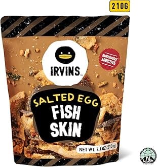 IRVINS Salted Egg Fish Skin Crisps 230g
