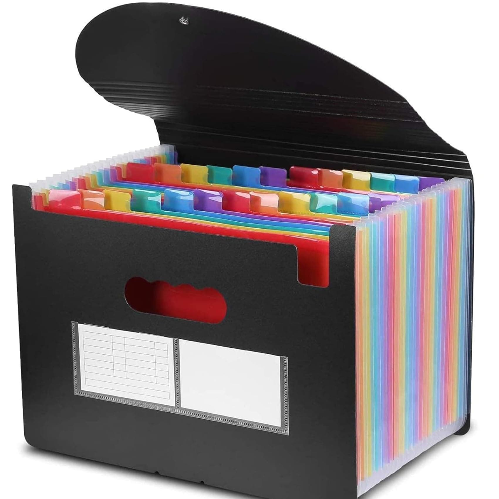 File Organisers, Supmaker 24 Pockets Expanding File Folder, A4 Size Accordion...