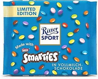 Limited Edition Smarties in Milk Chocolate Bar 100g