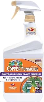 Bonide Captain Jack's Copper Fungicide, 32 oz Ready-to-Use Spray for Organic Gardening, Controls Common Diseases
