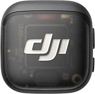 Mic 3 Transmitter, Wireless Mini Microphone for iPhone/Camera/Android, Lightweight & Intuitive, Lavalier Microphone, 32-bit Float, Integrated Timecode, Vlog, Interview, Streaming