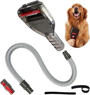 Pet Grooming Brush Kit Compatible with V7 V8 V10 V11 V6 Vacuum Cleaner with Extension Hose Quick Converting Adapter