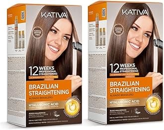 Sameriver KATIVA Brazilian Straightening with Glyoxylic & Vegetable Keratin with Formaldehyde