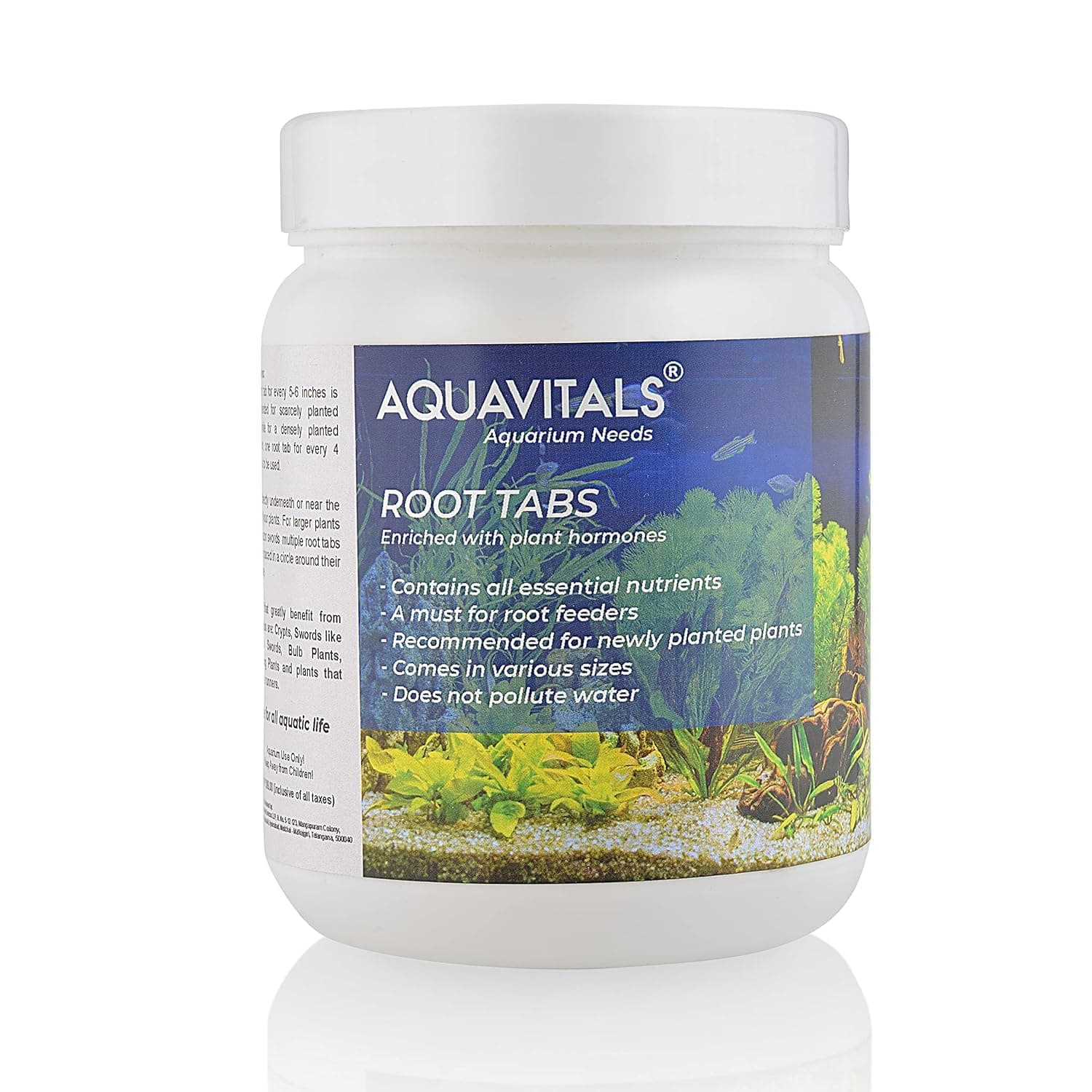 Root Tabs - for Planted Aquarium (50G - 20 Tabs), Granules