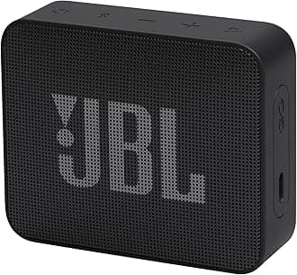 JBL GO Essential 2, Portable Bluetooth Speaker with Original Pro Sound, Up to 5 Hours of Battery Life, IP67 Waterproof Design, Black