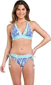 La Blanca Women's Banded Halter Bikini Swimsuit Top