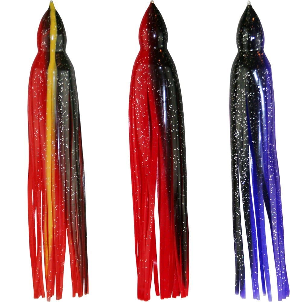 Without Eyes - Octopus Hoochies (3 Pack) Black/Red