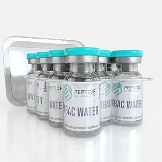 100ML Bacteriostatic Water - 10 * 10ML Mixing Solution Ideal For Reconstitution of Peptides