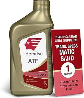 Idemitsu 30040101-75000C020 ATF Type S Automatic Transmission Fluid (Matic J, Matic D) - 1 Quart