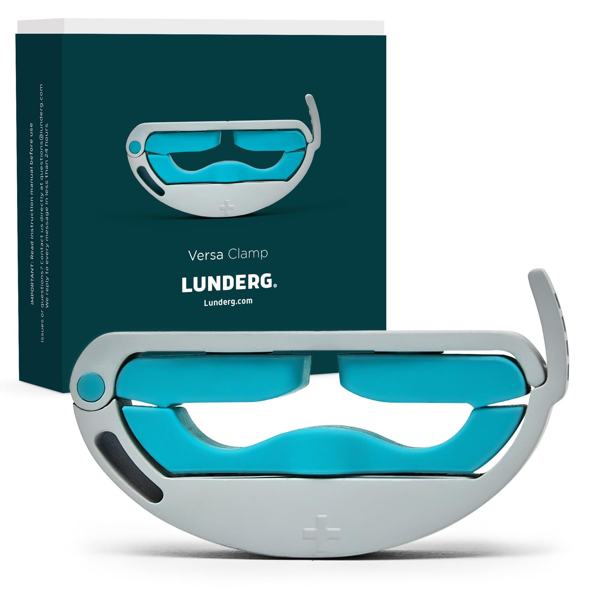 Lunderg Versa Clamp - Comfortable Urinary Incontinence Clamp with 3 Adjustable Sizes and Travel Bag - Doctor Recommended