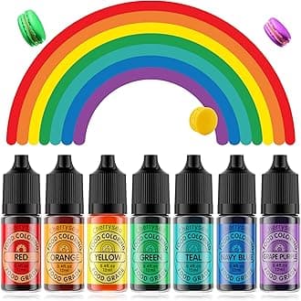 Rainbow Food Coloring