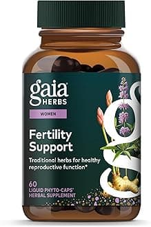 Fertility Support - Supplement with Hormone Balance Support for Women with Traditionally Used Chaste Tree* - 60 Vegan Liquid Phyto-Caps (30 Servings)