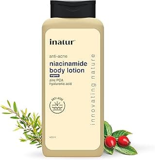 - Niacinamide Body Lotion 400ml – Anti-Acne Moisturizer with 2% Salicylic Acid, Zinc PCA & Hyaluronic Acid | Sulphate-Free Formula for Smooth, Hydrated Skin | Deep Nourishment & Oil Control