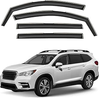 Window Deflectors Smoke Tinted in-Channel Side Window Vent Visor Deflectors Rain Guards Compatible with Ascent 2019-2026 - 4pcs. GW0882