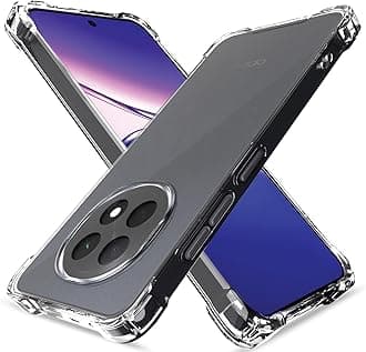 Pikkme Back Cover for Oppo F29 Pro 5G PC + TPU Clear Transparent Raised Edges Shockproof Protective Phone Bumper Case(Transparent)