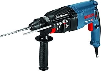 Bosch Professional Rotary Hammer GBH 2-26 (110 V, with SDS Plus, 2.7 J of Impact Energy, incl. Auxiliary Handle, Depth Stop 210 mm, Machine Cloth, Carrying Case)