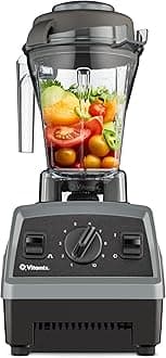 Explorian E310 Blender, Professional-Grade Kitchen Blender for Smoothies, Soups, Juices and More, 10-Speed, Stainless Steel Blades, Self-Cleaning Kitchen Appliance, 48 Oz Container, Slate