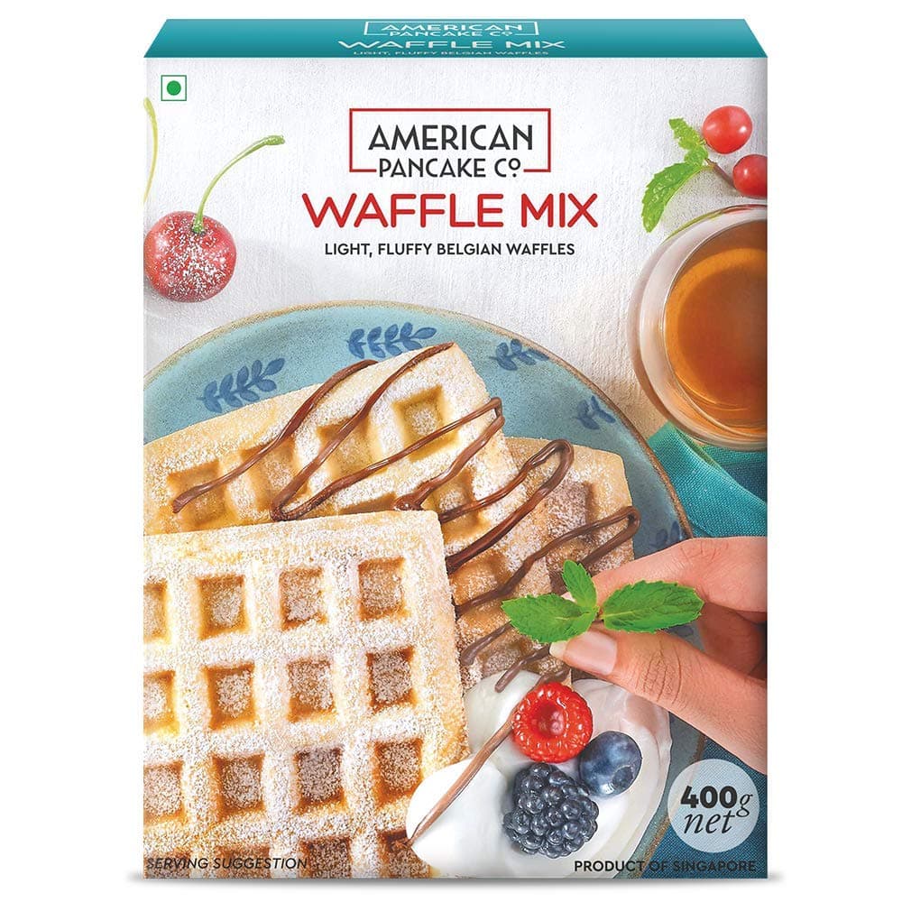Belgian Style Fluffy, Waffle Mix (400g)