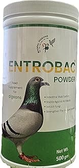 Entrobac Powder, Probiotic Feed Supplement for Pigeons, 500g