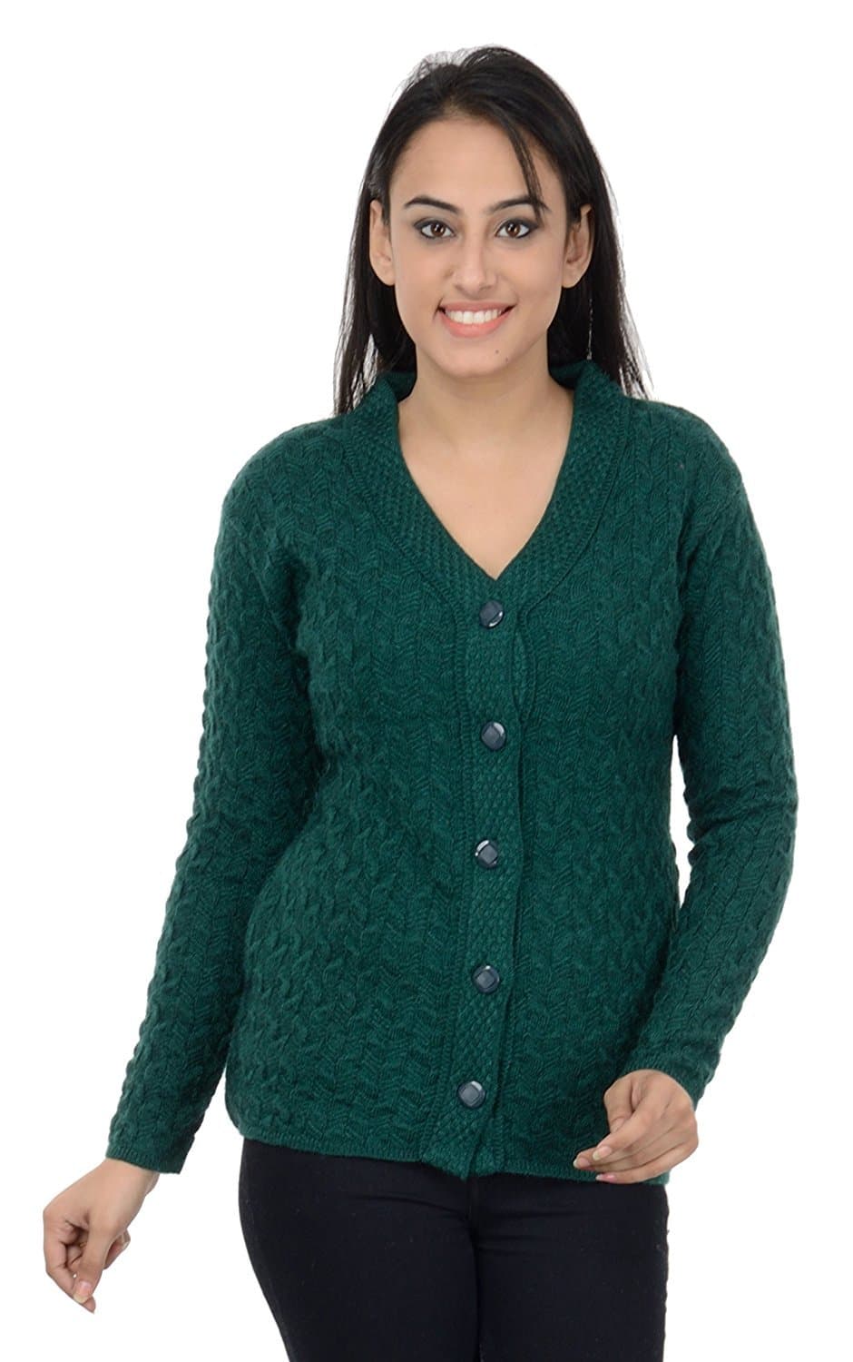 Aarbee Women's Blended V-Neck Sweater