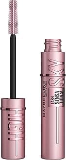 Lash Sensational Sky High Washable Mascara Makeup, Volumizing, Lengthening, Defining, Curling, Multiplying, Buildable Formula, True Brown, 1 Count